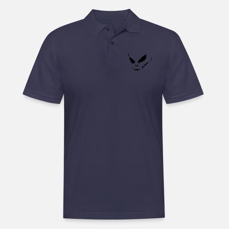 Alien - Männer Poloshirt - Navy