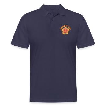 Legendär seit April 1975 Geburtstag Retro - Männer Poloshirt - Navy - Vorne - Kai (181cm)