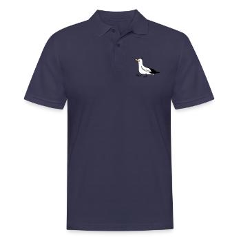 goéland drôle - Polo Homme - bleu marine - Devant - Kai (181cm)