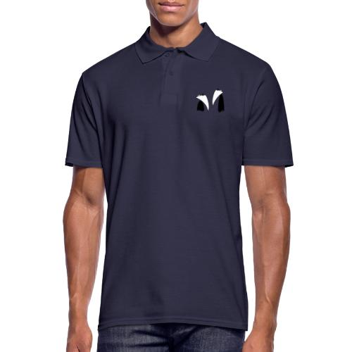 Raving Ravens - black and white 1 - Men's Polo Shirt