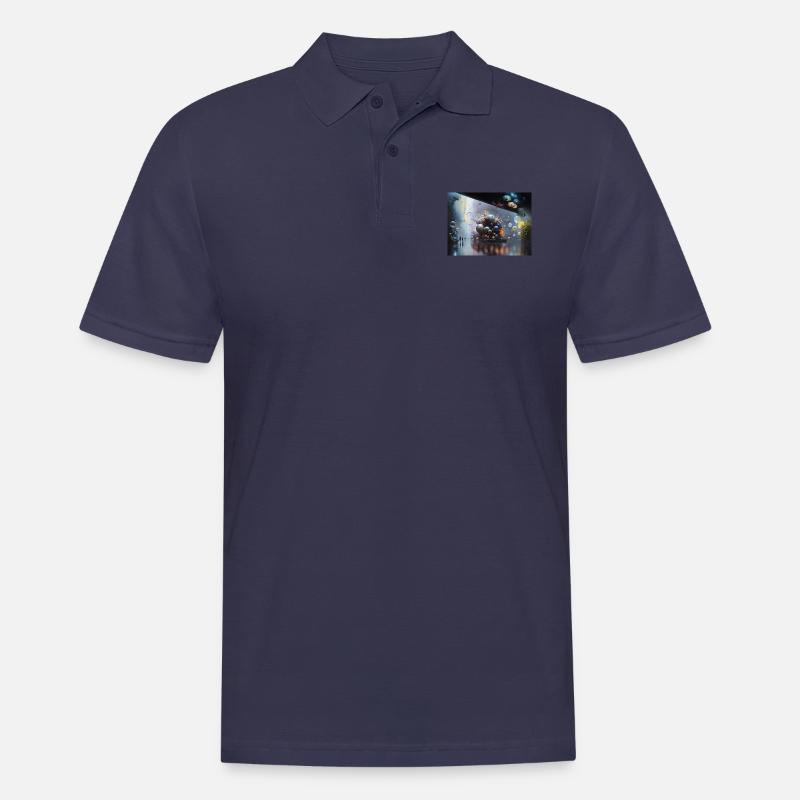 Reise von Actarus #22 - Männer Poloshirt - Navy