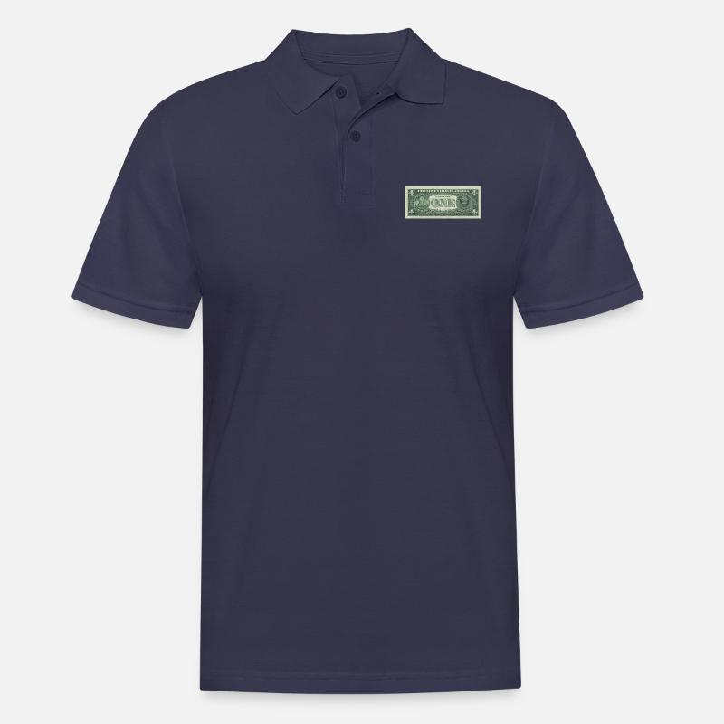 One Dollar Bill. Ein Dollar Schein - Männer Poloshirt - Navy
