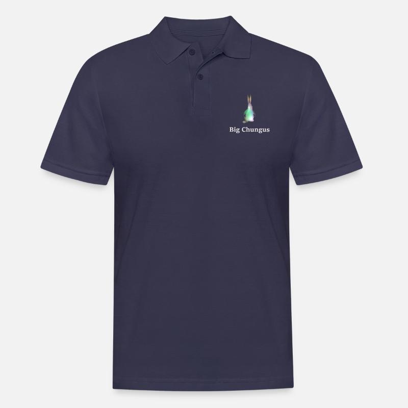 Big Chungus - Männer Poloshirt - Navy