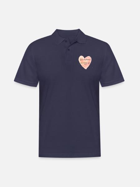 Egal was passiert, meine Mädels regeln das - Männer Poloshirt - Navy