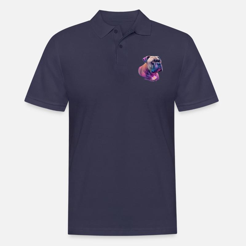 Cane Corso - Männer Poloshirt - Navy