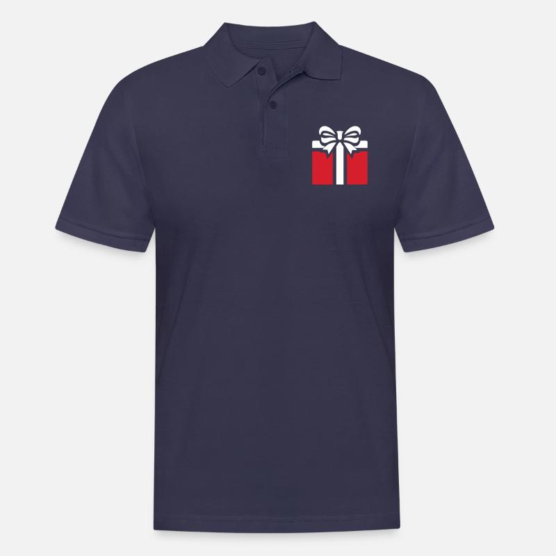 Eingewickeltes Wunder - Männer Poloshirt - Navy