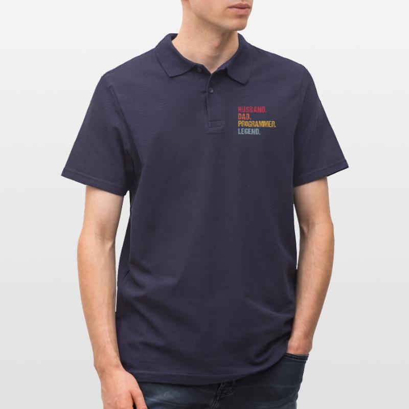Programmierer Softwareentwickler Coder Sprüche Männer Poloshirt
