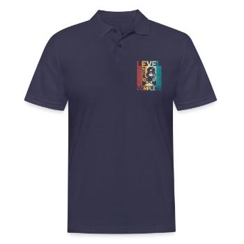 18 Birthday Level 18 Complete 18 Years Gift - Men's Polo Shirt - navy - Front - Kai (181cm)