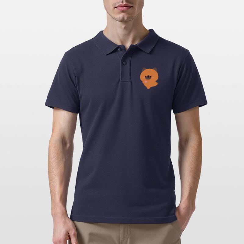 Liebe Deutscher Schäferhund Männer Poloshirt