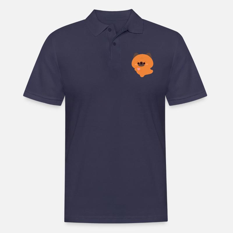 Love German Shepherd - Men's Polo Shirt - navy