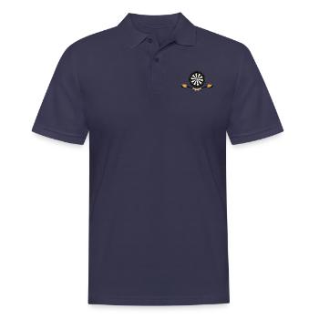 jeu de fléchettes - Polo Homme - bleu marine - Devant - Kai (181cm)