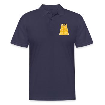 Je suis désolé ai-je levé les yeux au ciel blague drôle - Polo Homme - bleu marine - Devant - Kai (181cm)