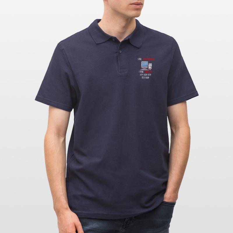 I Are Programmer Funny Computer Programming Männer Poloshirt