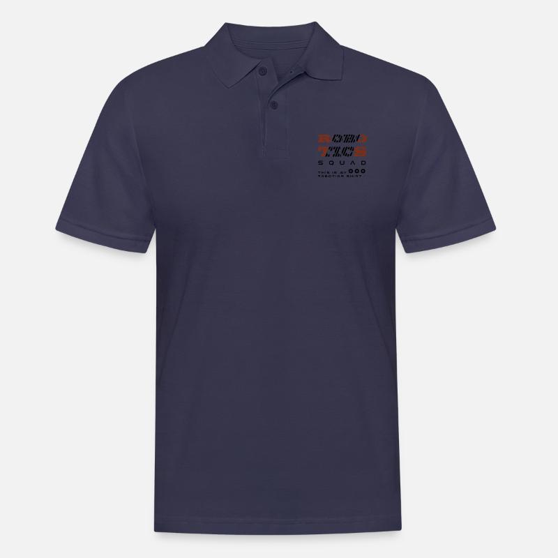 Robotics Squad Robotertechnik Mechanik - Männer Poloshirt - Navy