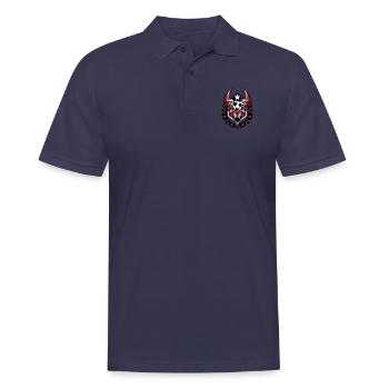 foot tigre logo sport ballon 1 - Polo Homme - bleu marine - Devant - Kai (181cm)