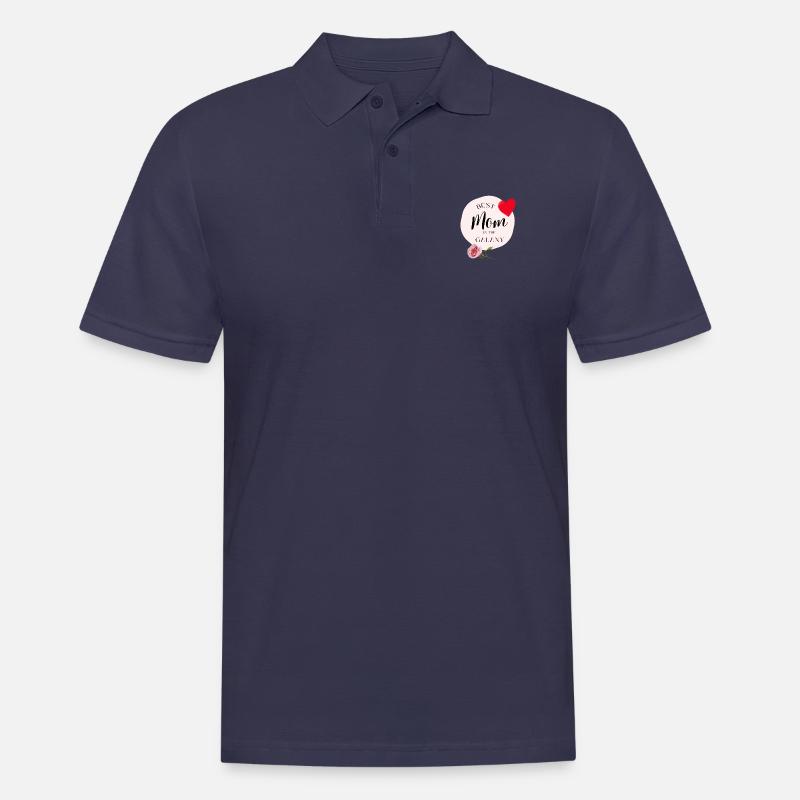 Die beste Mutter der Galaxis - Männer Poloshirt - Navy