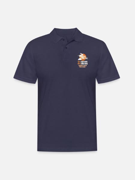 Gute Hexe Böse Hexe - Männer Poloshirt - Navy