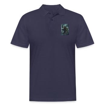 Riese Mythologie Giant Geschenk - Männer Poloshirt - Navy - Vorne - Kai (181cm)