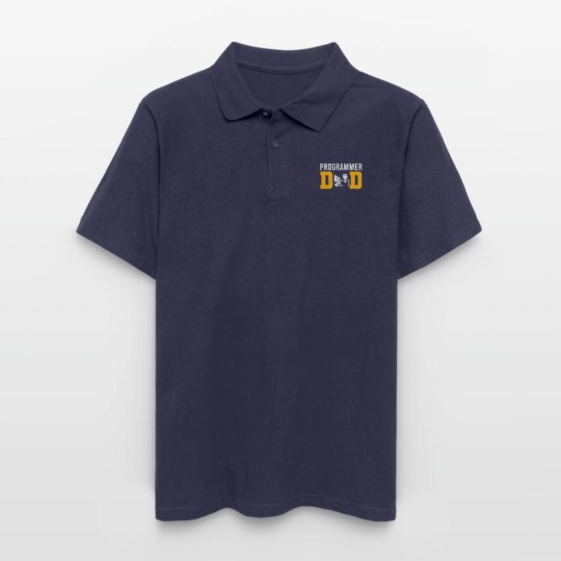Programmierer Programmierung Informatik Computer Männer Poloshirt