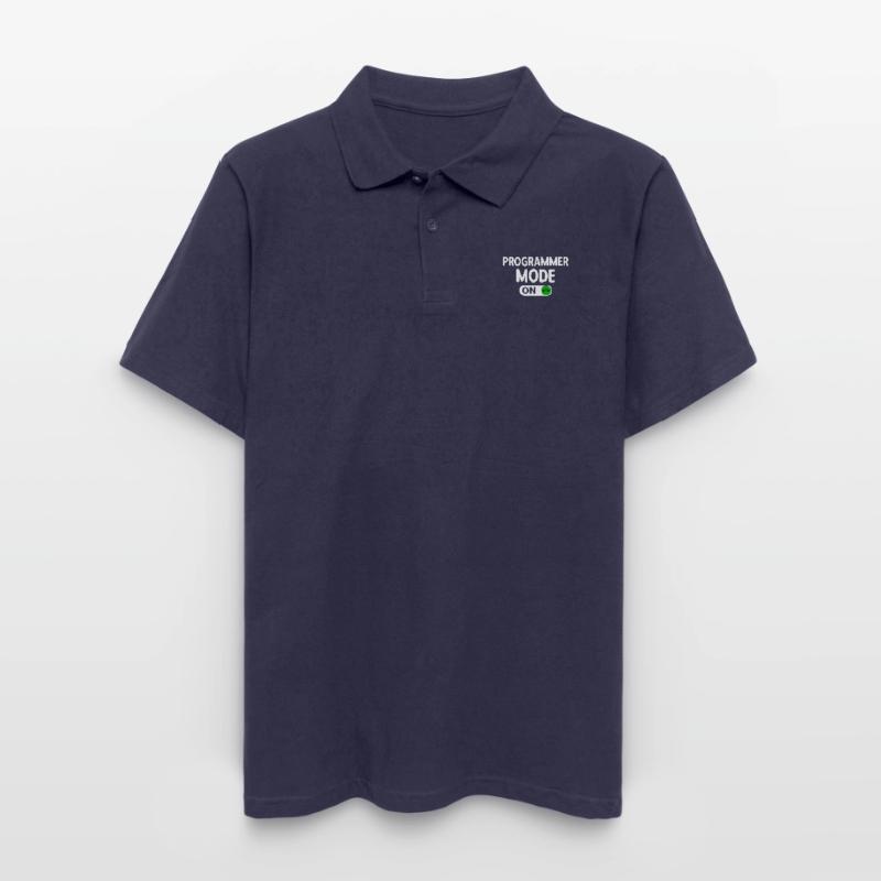 Programmierer Programmierung Informatik Computer Männer Poloshirt
