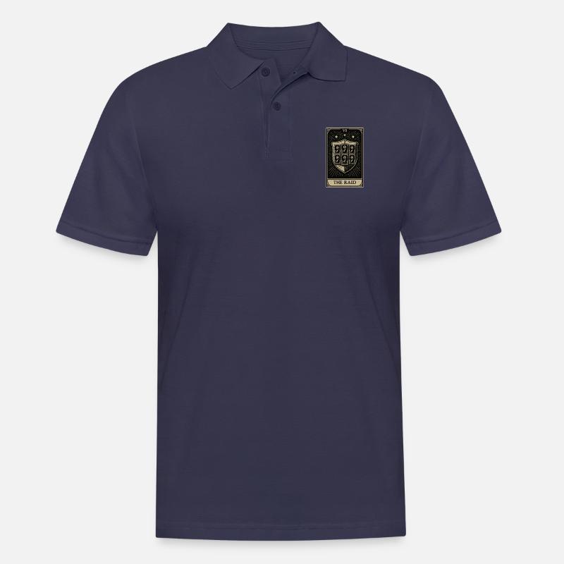 Tarot Datahoarding: Der RAID-Schutz - Männer Poloshirt - Navy
