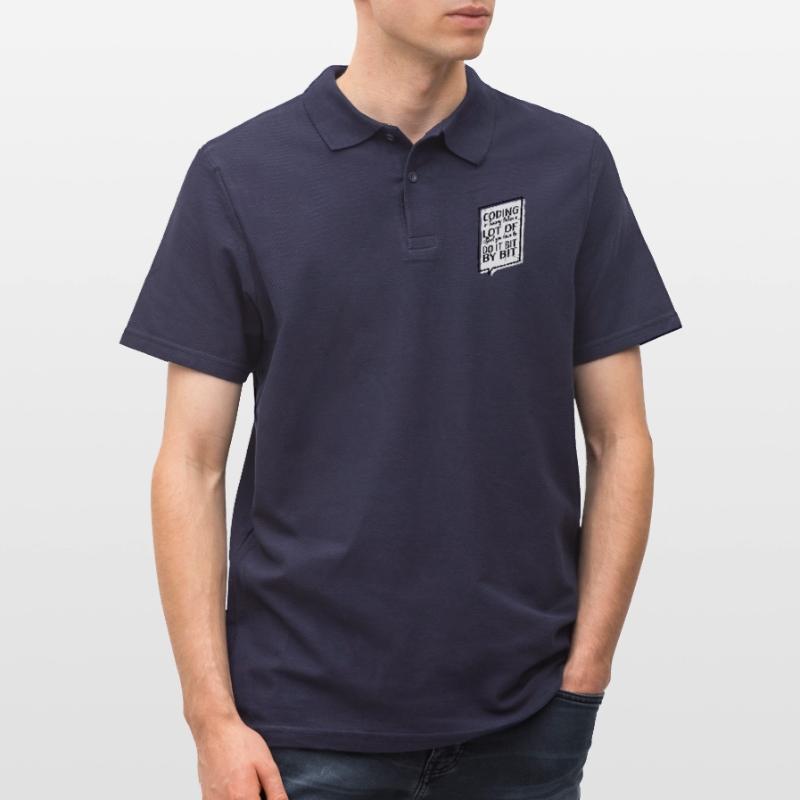 Computers Quote C Sharp Programming Men's Polo Shirt