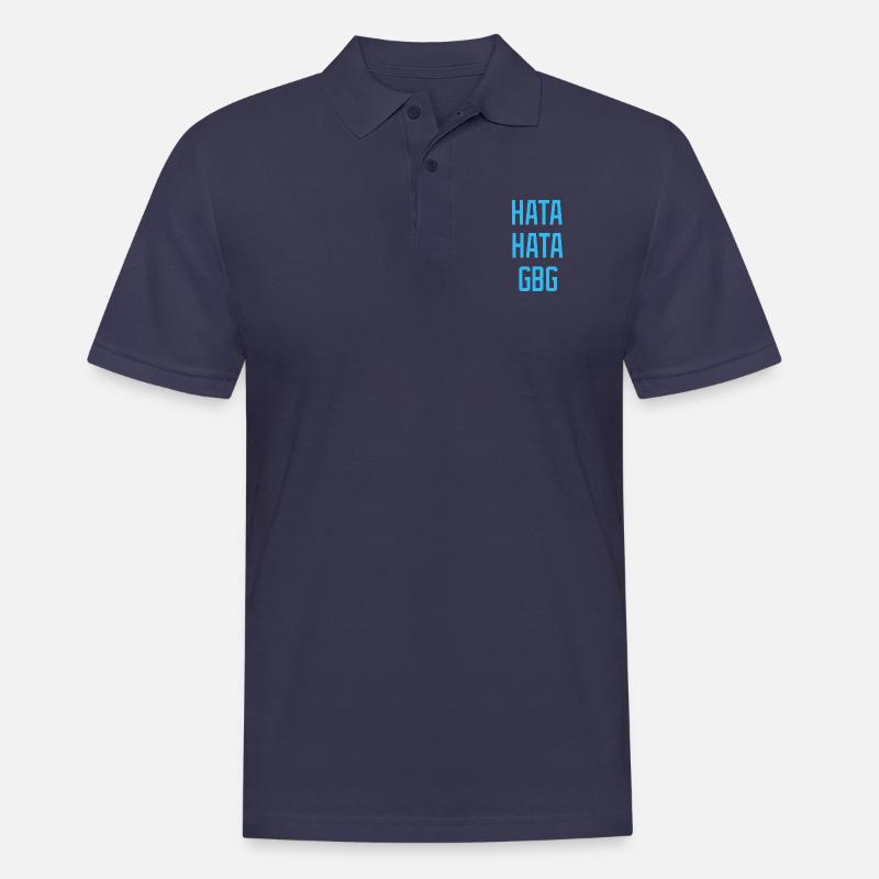Hate Hate Hate Hate GBG - Men's Polo Shirt - navy