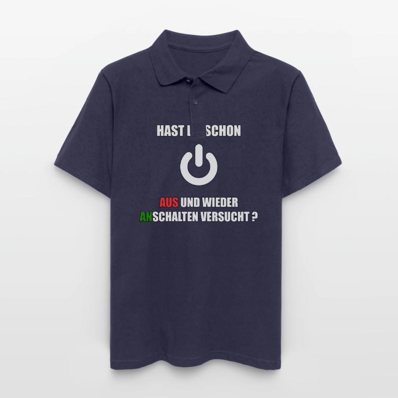 Funny Computer Science Student Coder Programmer Men's Polo Shirt