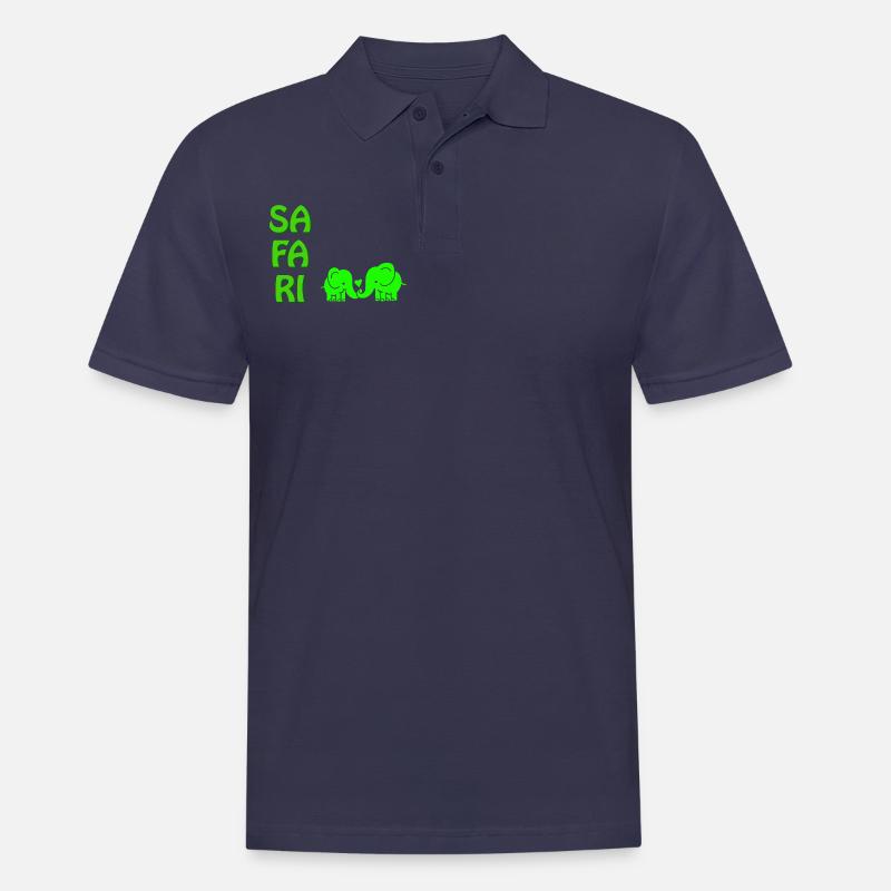 SA FA RI - Männer Poloshirt - Navy