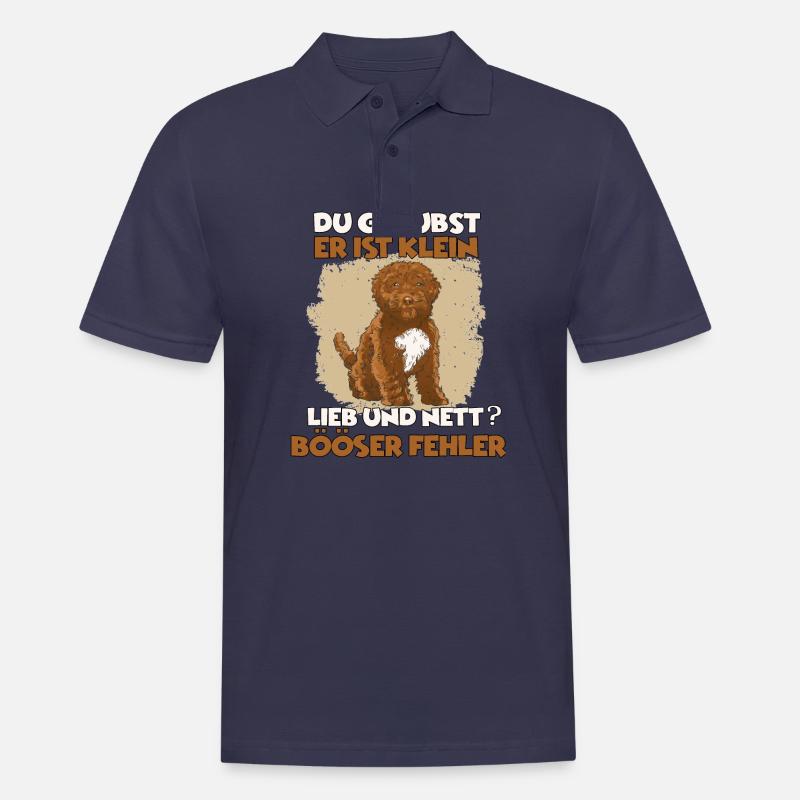 Cockapoo Geschenk Pudel Hundeliebhaber Cockapoo - Männer Poloshirt - Navy