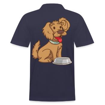 Chien enfants bébé animaux animaux animaux chiens - Polo Homme - bleu marine - Dos - Kai (181cm)