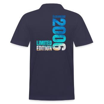 18ème anniversaire Septembre 2006 Millésime 2006 - Polo Homme - bleu marine - Dos - Kai (181cm)