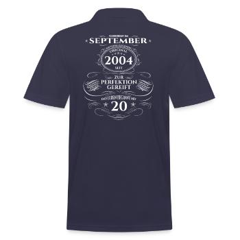 20e anniversaire Original Septembre 2004 Volume 04 - Polo Homme - bleu marine - Dos - Kai (181cm)