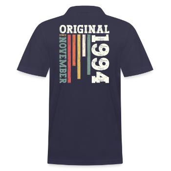 30e anniversaire Original Novembre 1994 Volume 94 - Polo Homme - bleu marine - Dos - Kai (181cm)