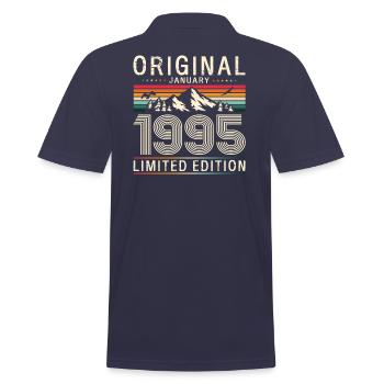 30e anniversaire Original janvier 1995 Volume 95 - Polo Homme - bleu marine - Dos - Kai (181cm)