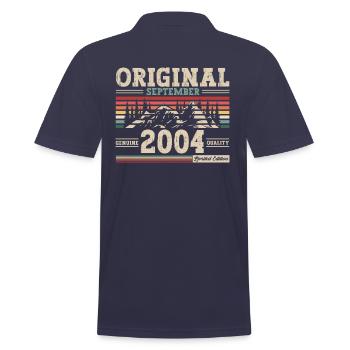 20e anniversaire Original Septembre 2004 Volume 04 - Polo Homme - bleu marine - Dos - Kai (181cm)