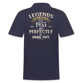 Légendes du 70e anniversaire Août 1955 - Polo Homme - bleu marine - Dos - Kai (181cm)