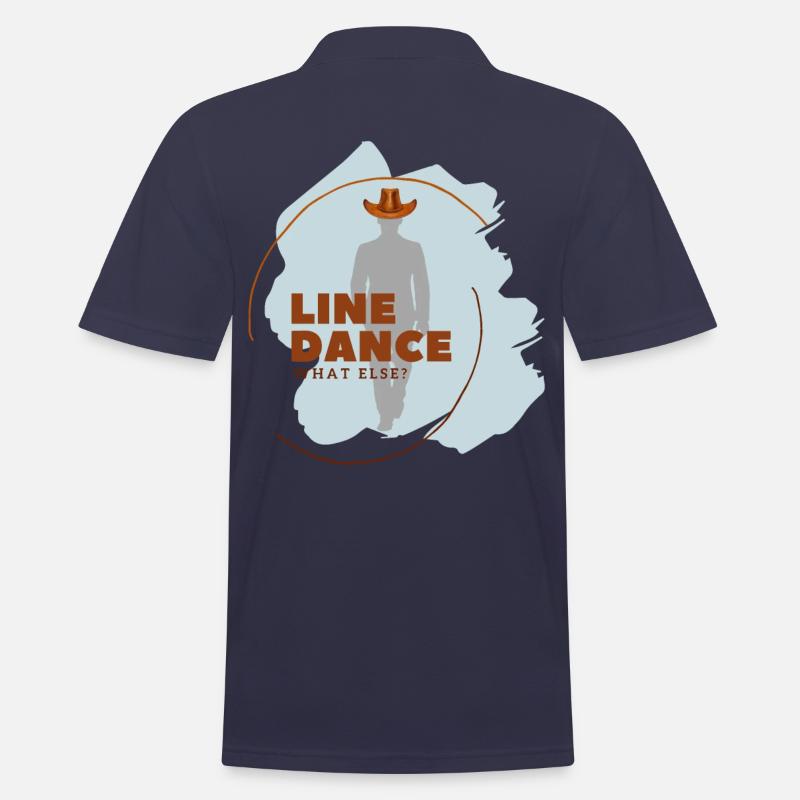 Line Dance What else - Männer Poloshirt - Navy