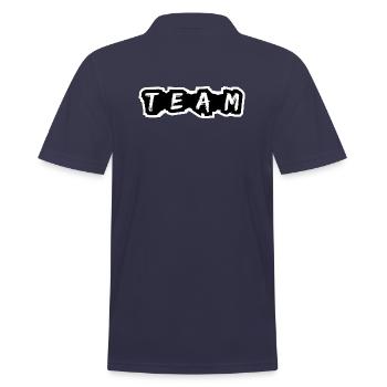 Équipe Mannschaft - Polo Homme - bleu marine - Dos - Kai (181cm)