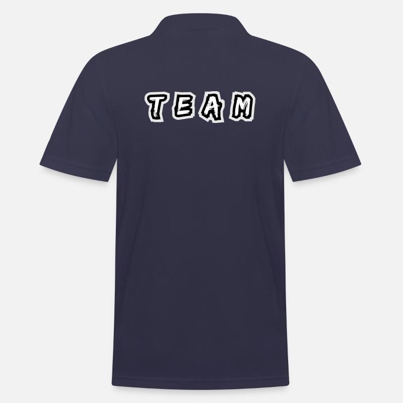 Team - Männer Poloshirt - Navy