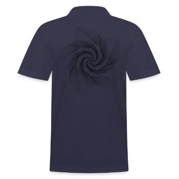 star - Polo Homme - bleu marine - Dos - Kai (181cm)