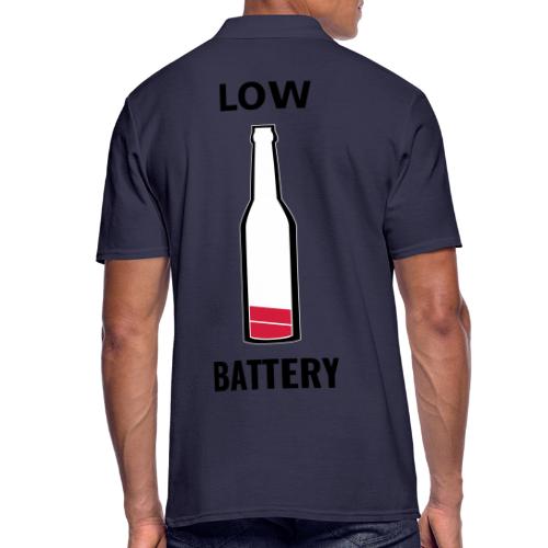 Beer Low Battery - Polo Homme