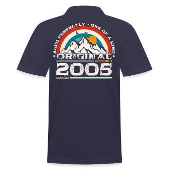 20e anniversaire Légende Octobre 2005 Volume 05 - Polo Homme - bleu marine - Dos - Kai (181cm)