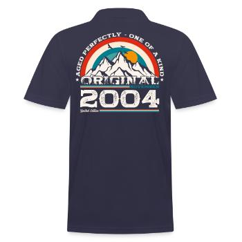 20e anniversaire Légende Novembre 2004 Volume 04 - Polo Homme - bleu marine - Dos - Kai (181cm)