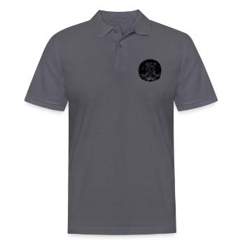 Stetson und Boots Western Country Line Dance - Männer Poloshirt - Anthrazit - Vorne - Nico (186cm)