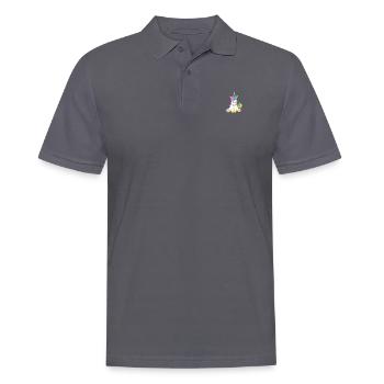 Süßes Aber Saures Einhorn Lustig - Männer Poloshirt - Anthrazit - Vorne - Nico (186cm)