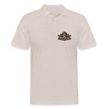 Skull biker biker wings Skull Collection - Männer Poloshirt - Beige - Vorne - Nico (186cm)