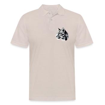 Clouded leopard - Men's Polo Shirt - beige - Front - Nico (186cm)