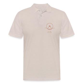 50. Geburtstagsgeschenk – 50. Immer noch kein Plan. - Männer Poloshirt - Beige - Vorne - Nico (186cm)