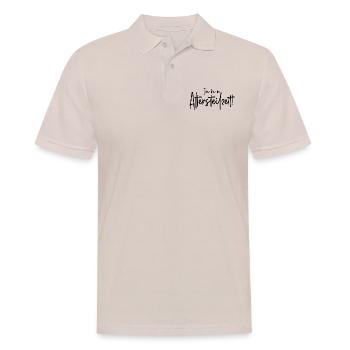 Ruhestand Rente Pension Ich bin in Altersteilzeit - Männer Poloshirt - Beige - Vorne - Nico (186cm)